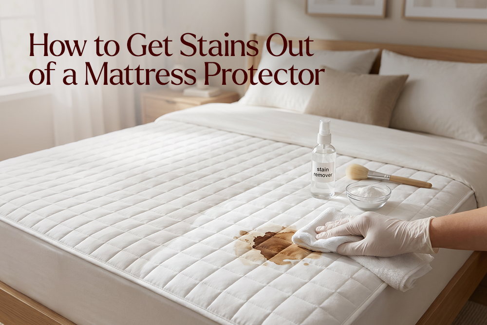 How to Get Stains Out of a Mattress Protector