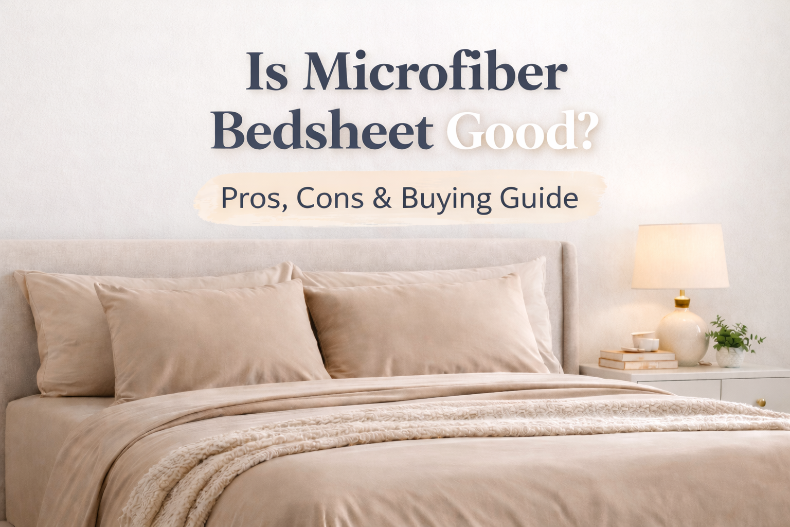 Is Microfiber Bedsheet Good? Pros, Cons & Buying Guide