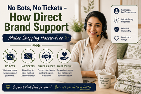 No Bots, No Tickets - How Direct Brand Support Makes Shopping Hassle-Free