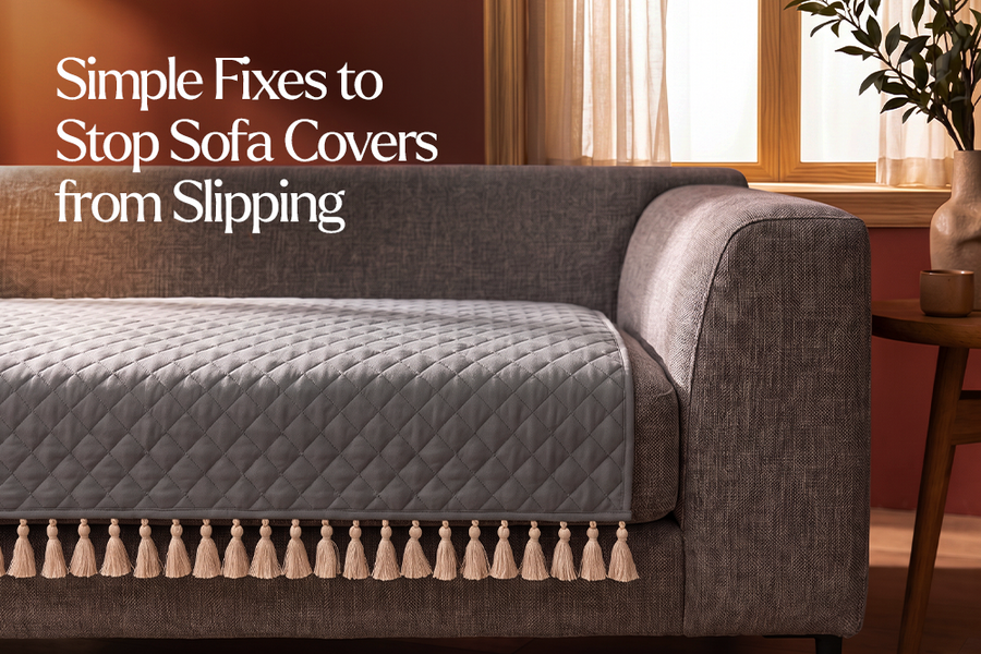 Simple Fixes to Stop Sofa Covers from Slipping