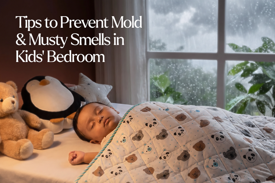 Tips to Prevent Mould & Musty Smells in Kids' Bedroom