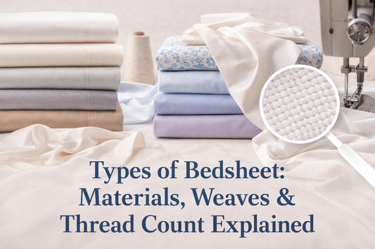 Types of Bedsheet: Materials, Weaves & Thread Count Explained