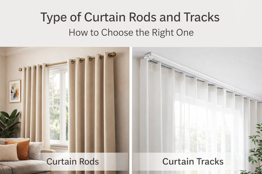 Types of Curtain Rods and Tracks: How to Choose the Right One