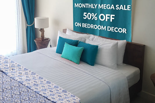 Up to 50% Off on Bedroom Decor Essentials | Homemonde’s Monthly Mega Deals