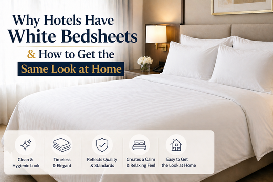 Why Hotels Have White Bedsheets & How to Get the Same Look at Home