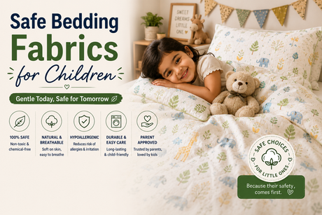 Safe Bedding Fabrics for Children: A Parent’s Guide to Bedding & Kids’ Rooms