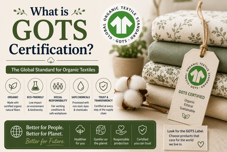 What Is GOTS Certification? Why It Matters for Bedding & Home Textiles
