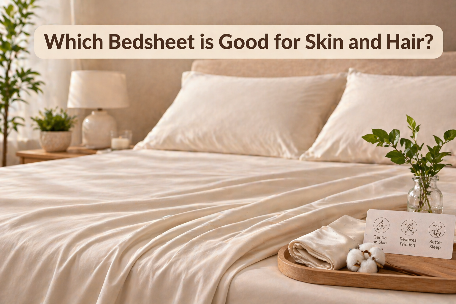 Which Bedsheet is Good for Skin and Hair?