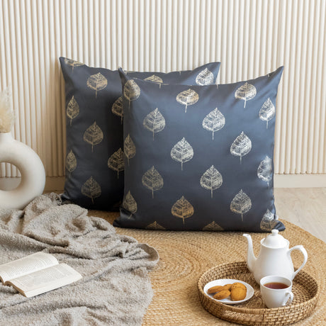 Foil Print Cushion Cover