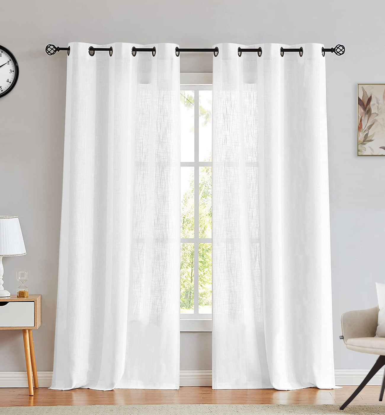 White Curtains