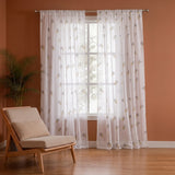 Imprimer Modern Mosaic - Sheer Curtain Rod Pocket