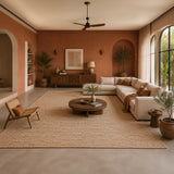 Cotton Jute Rug - Rectangular