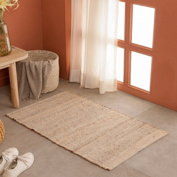 Cotton Jute Rug - Rectangular