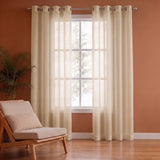 Fort Absolute - Beige Sheer Curtain