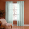 Fort Absolute - Silver Grey Rod Pocket Sheer Curtain
