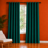 Fort Essential - Back Tab Blackout Curtain (Rama Green)