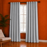 Fort Essential - Back Tab Blackout Curtain (Greyish White)