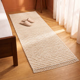 Tassel Cotton Jute - Rectangular