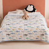 Imprimer Baby Blue Hunter - Printed Baby Blanket