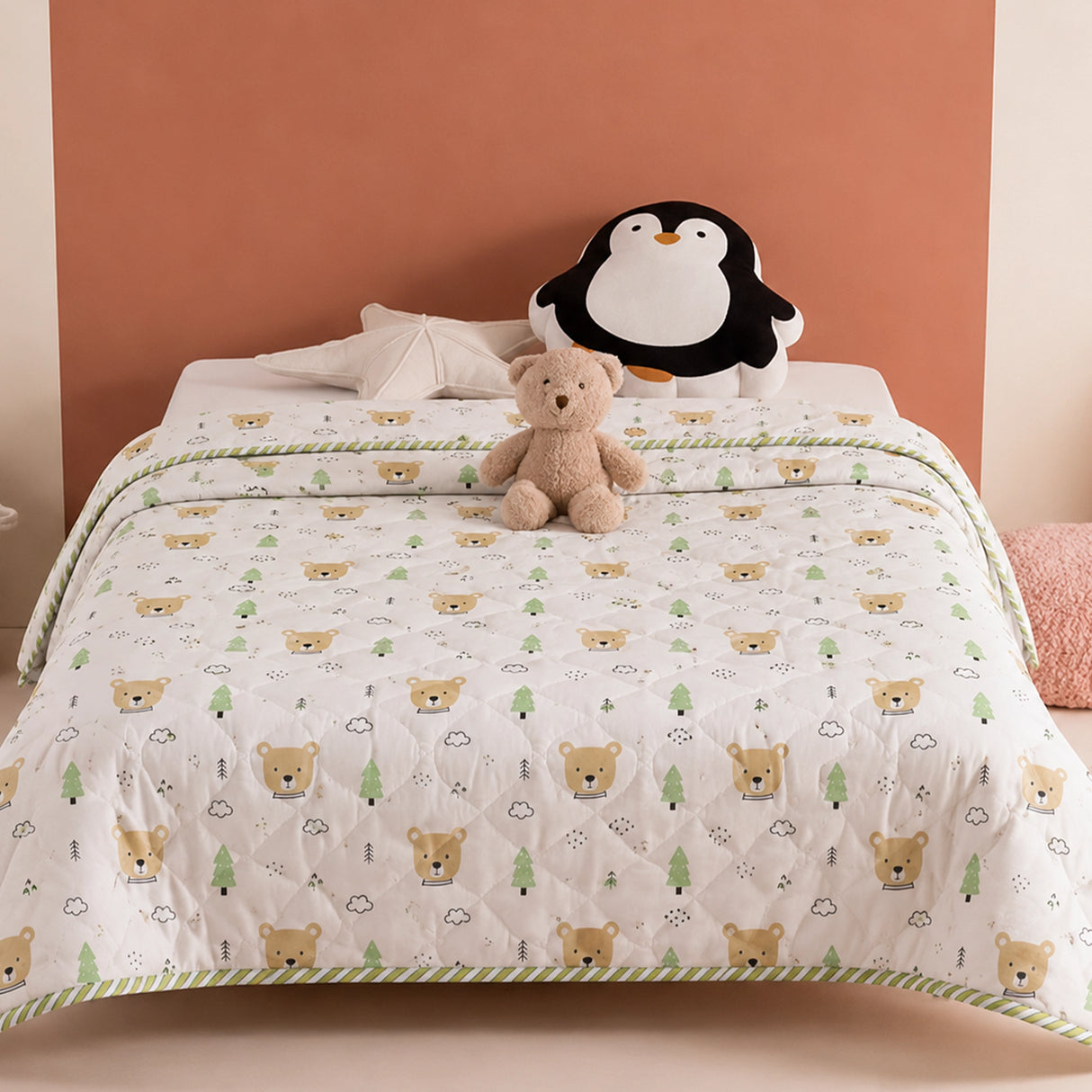 Imprimer Dreamy Bear - Printed Baby Blanket