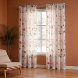 Imprimer Rosachic - Printed Sheer Curtain (Multicolor)