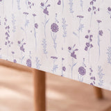 Cotton Premium Dining Table Cover (Blue & Purple)