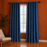 Fort Essential - Back Tab Blackout Curtain (Navy Blue)