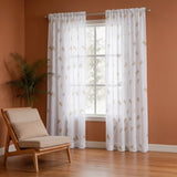 Imprimer Modern Mosaic - Sheer Curtain Rod Pocket