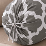 Imprimer Quatrefoil - Printed Bolster Cover (Grey)