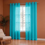 Fort Absolute - Blue Sheer Curtain