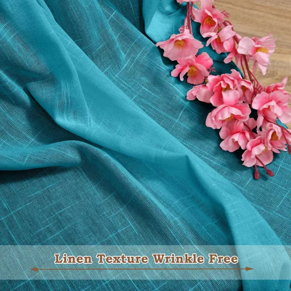 Fort Absolute - Blue Sheer Curtain