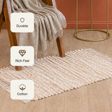 Tassel Cotton Jute - Rectangular