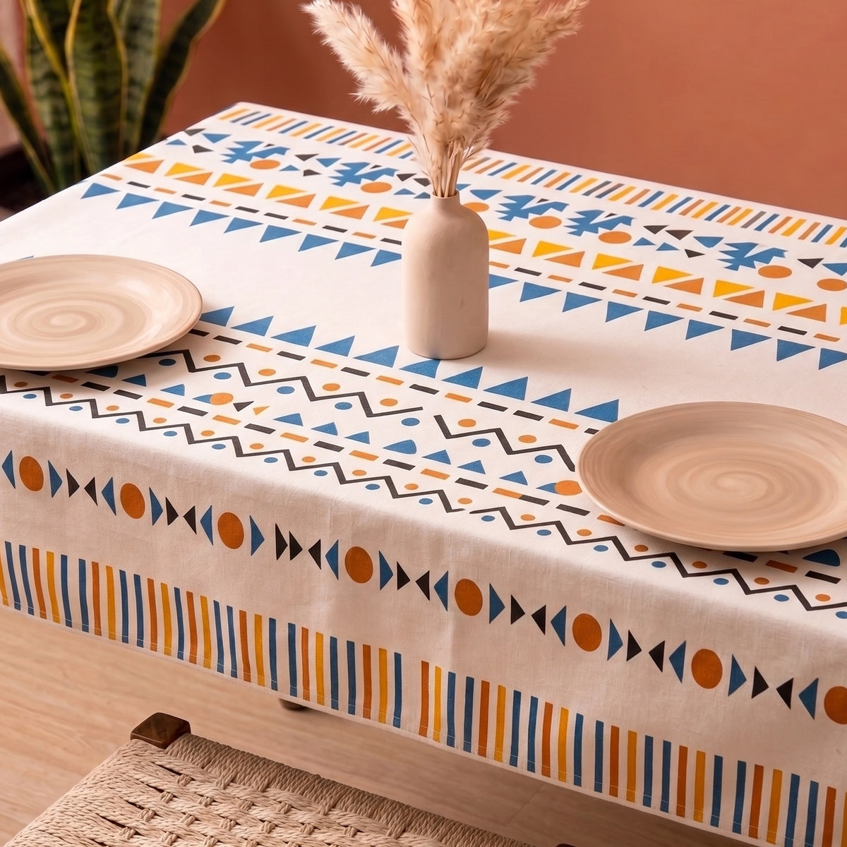 Imprimer Handpicked Santo - Table Cover (Blue Santo)