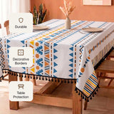 Imprimer Handpicked Santo - Table Cover (Blue)