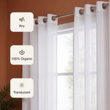 Fort Absolute - White Sheer Curtain