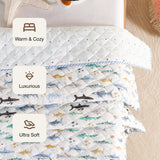 Imprimer Baby Blue Hunter - Printed Baby Blanket