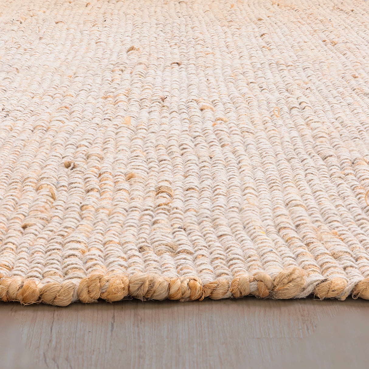 Cotton Jute Rug - Rectangular