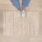 Tassel Cotton Jute - Rectangular