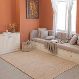 Cotton Jute Rug - Rectangular