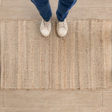 Cotton Jute Rug - Rectangular