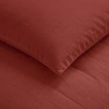Fort Mellow - Solid Duvet Cover (Maroon)