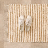 Tassel Cotton Jute - Rectangular