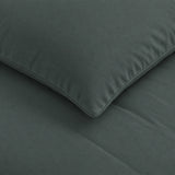 Fort Mellow - Solid Duvet Cover (Dark Grey)