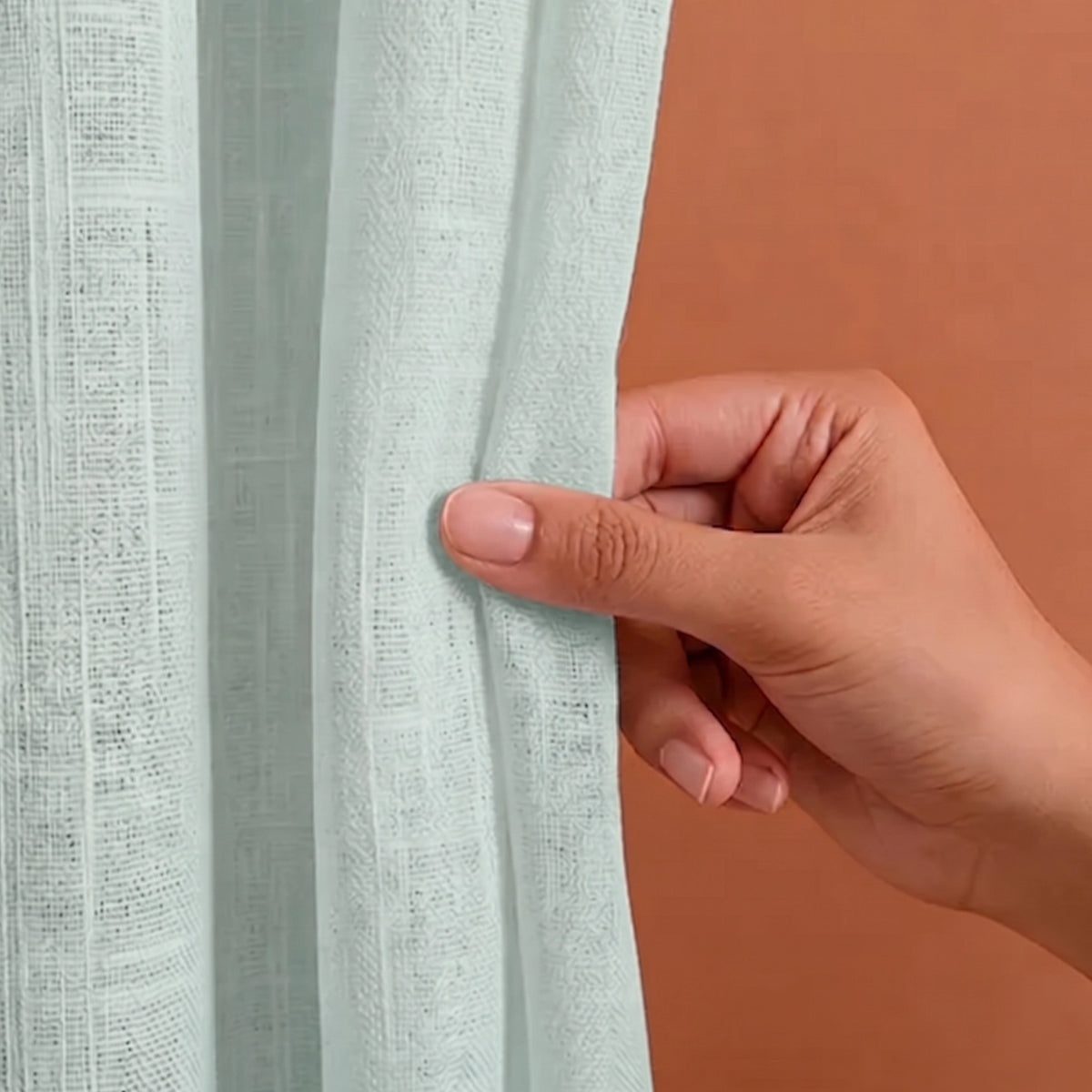 Fort Absolute - Silver Grey Sheer Curtain