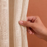 Fort Absolute - Beige Sheer Curtain