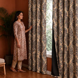 Imprimer River Village - Rod Pocket DP Curtain