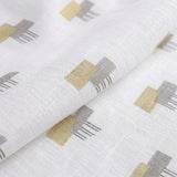 Imprimer Modern Mosaic - Sheer Curtain Rod Pocket