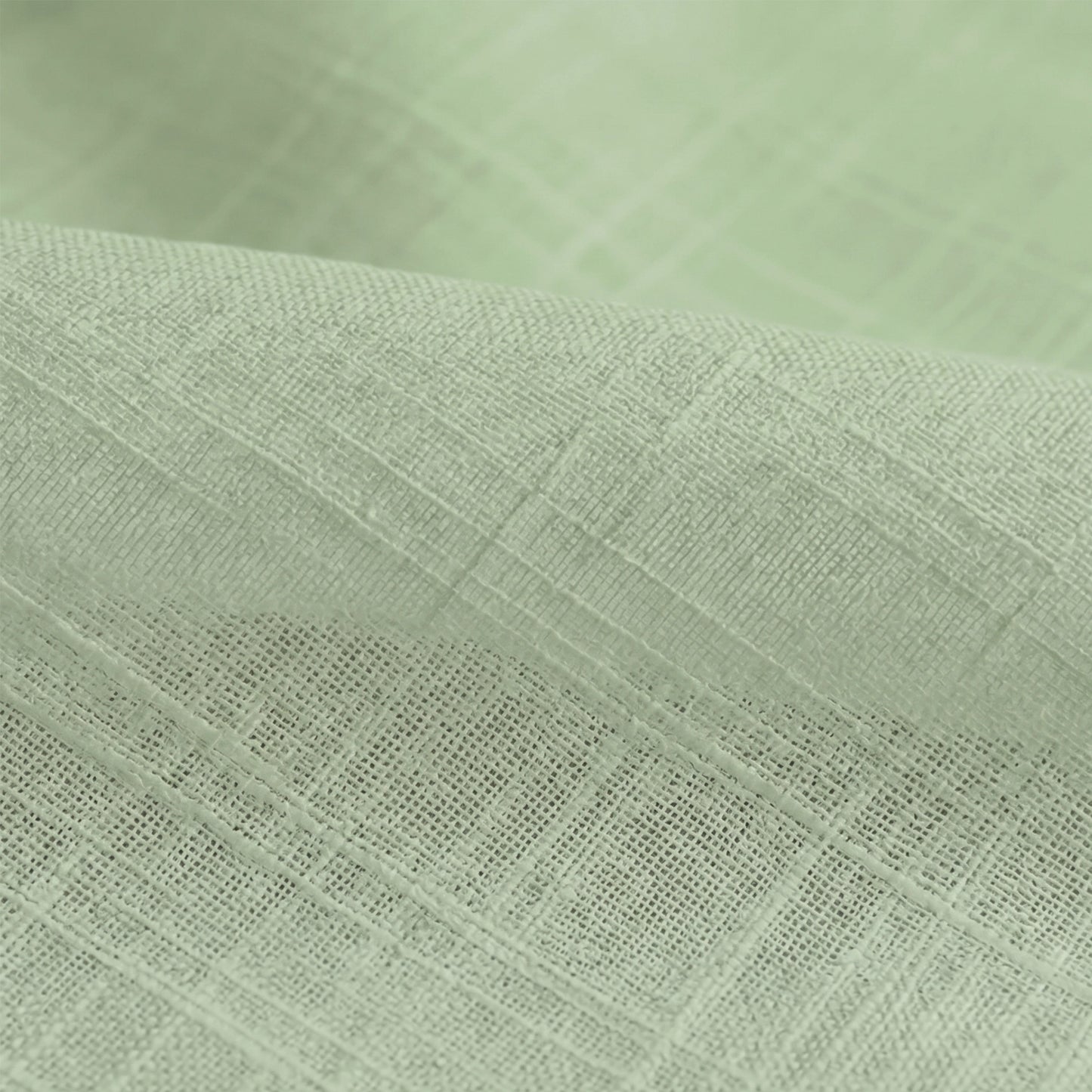 Fort Absolute - Solid Sheer Curtain (Mint Green)