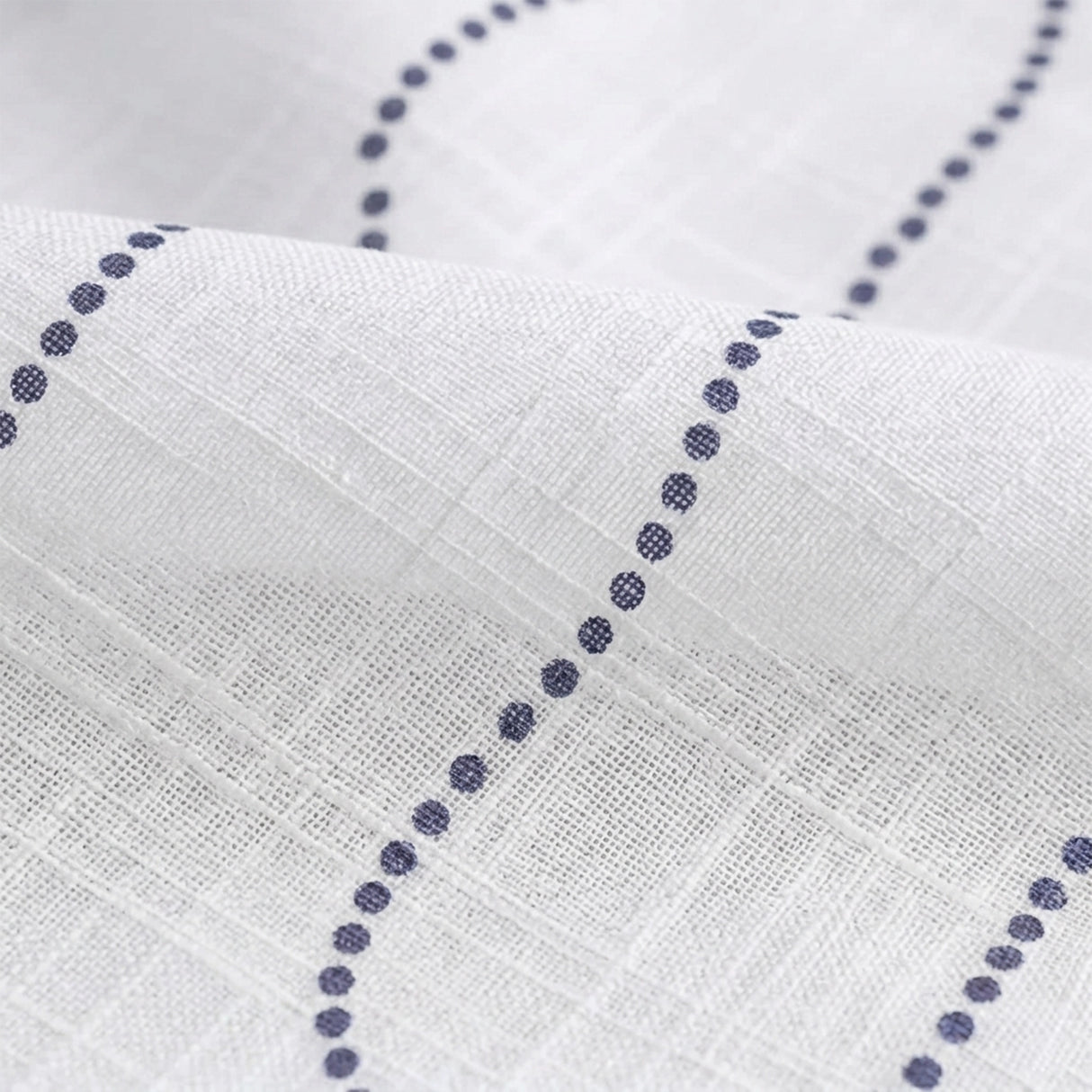 Imprimer Wavy Rhythm - Sheer Curtain Rod Pocket