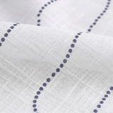 Imprimer Wavy Rhythm - Sheer Curtain Rod Pocket
